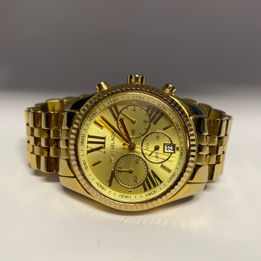 Michael Kors chronograph ladies watch MK5556